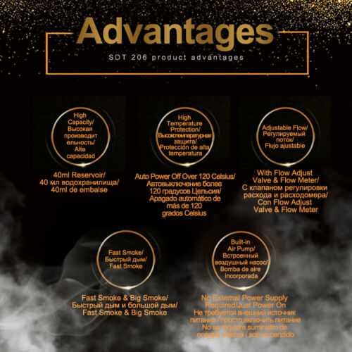 Tester auto Autool SDT206 Detectie scurgere fum turisme si camioane