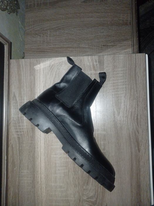 Сапоги челси натуральный кожа