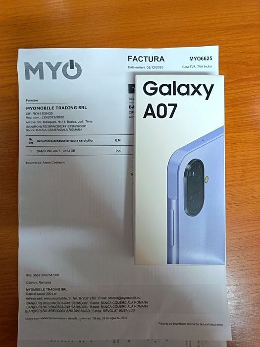 Samsung Galaxy A07 Nou Sigilat