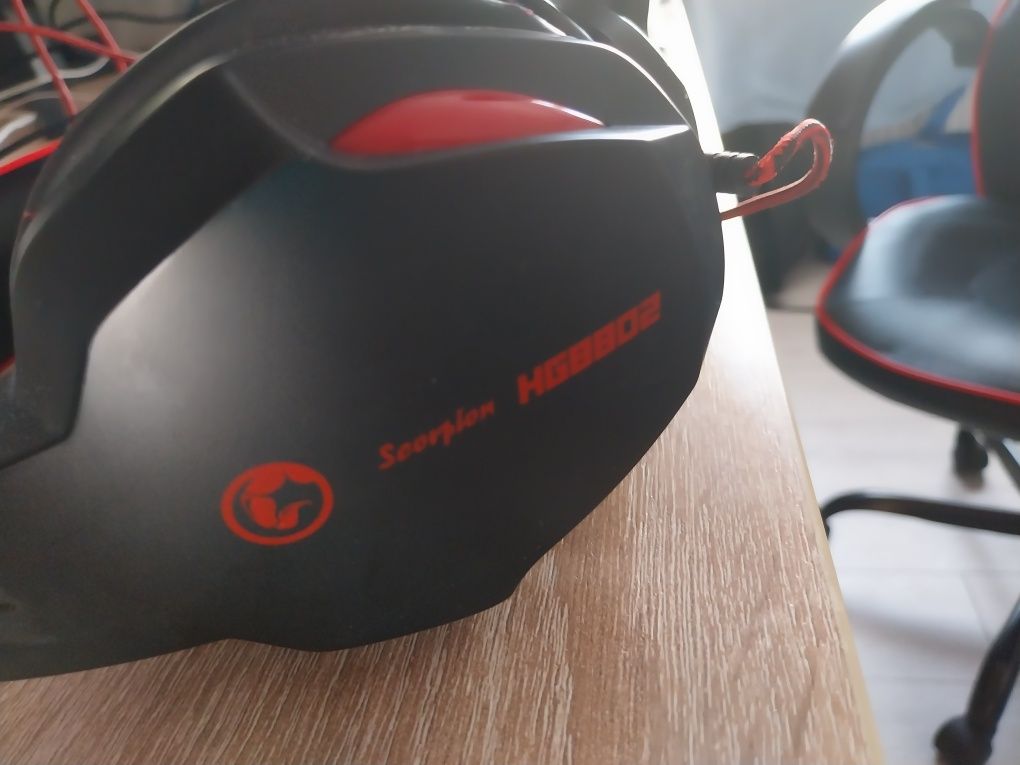 Căști gaming Scorpion/Mario HG8802 cu fir