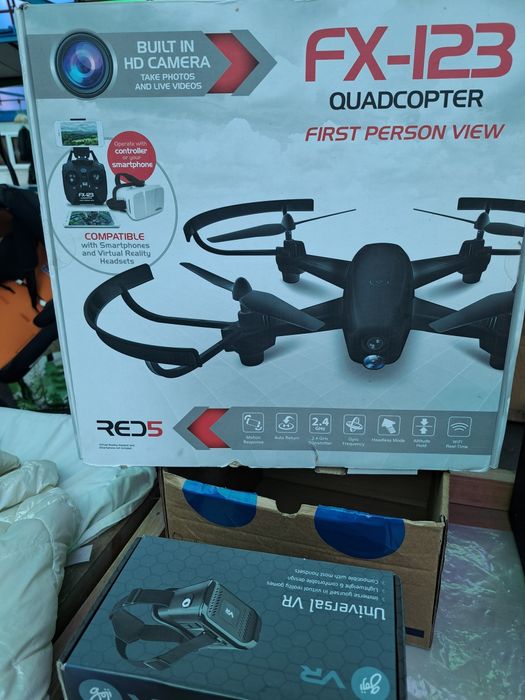Vănd dronă  plus ochelari3D