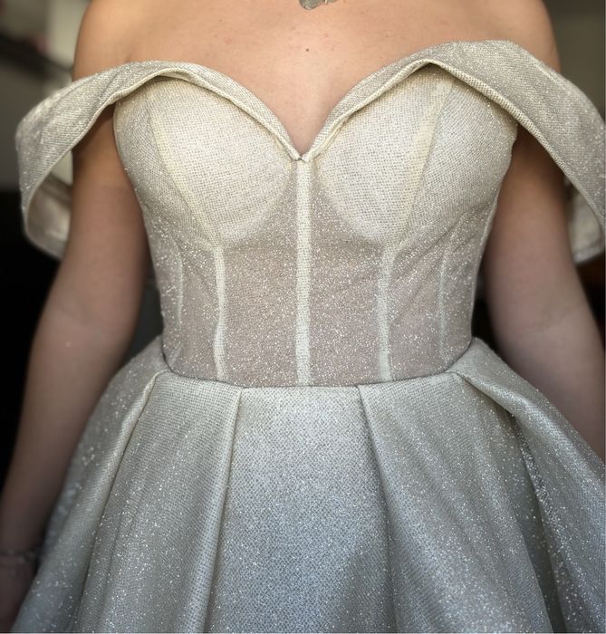 Rochie de mireasa printesa/cinderella cu trena Ayes Moda Haute Couture