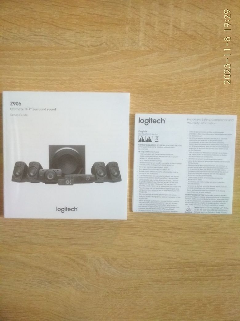 Logitech-Z906 Ultimate THX Surround sound