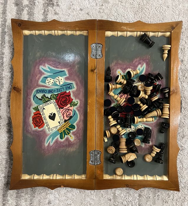 нарды и шахматы 3+1