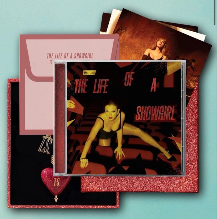 Taylor Swift- The life of a showgirl deluxe cd