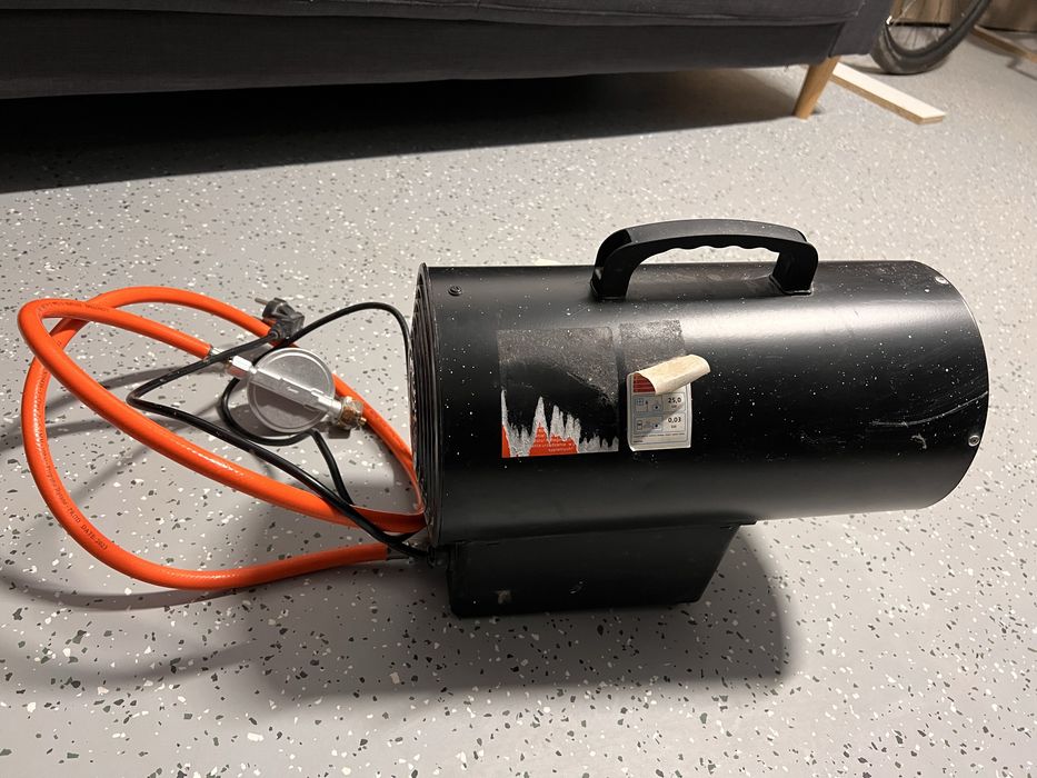 Tun caldura, aeroterma gaz