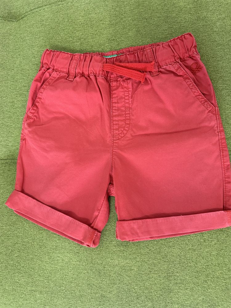 Pantaloni scurti cu talie inalta,90 cm, United Colors