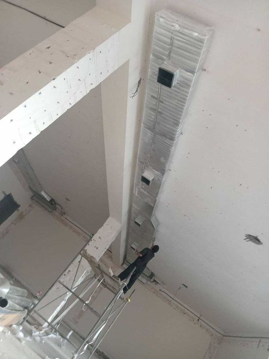 Услуги по монтажу и обслуживанию вентиляционных и климатических систем