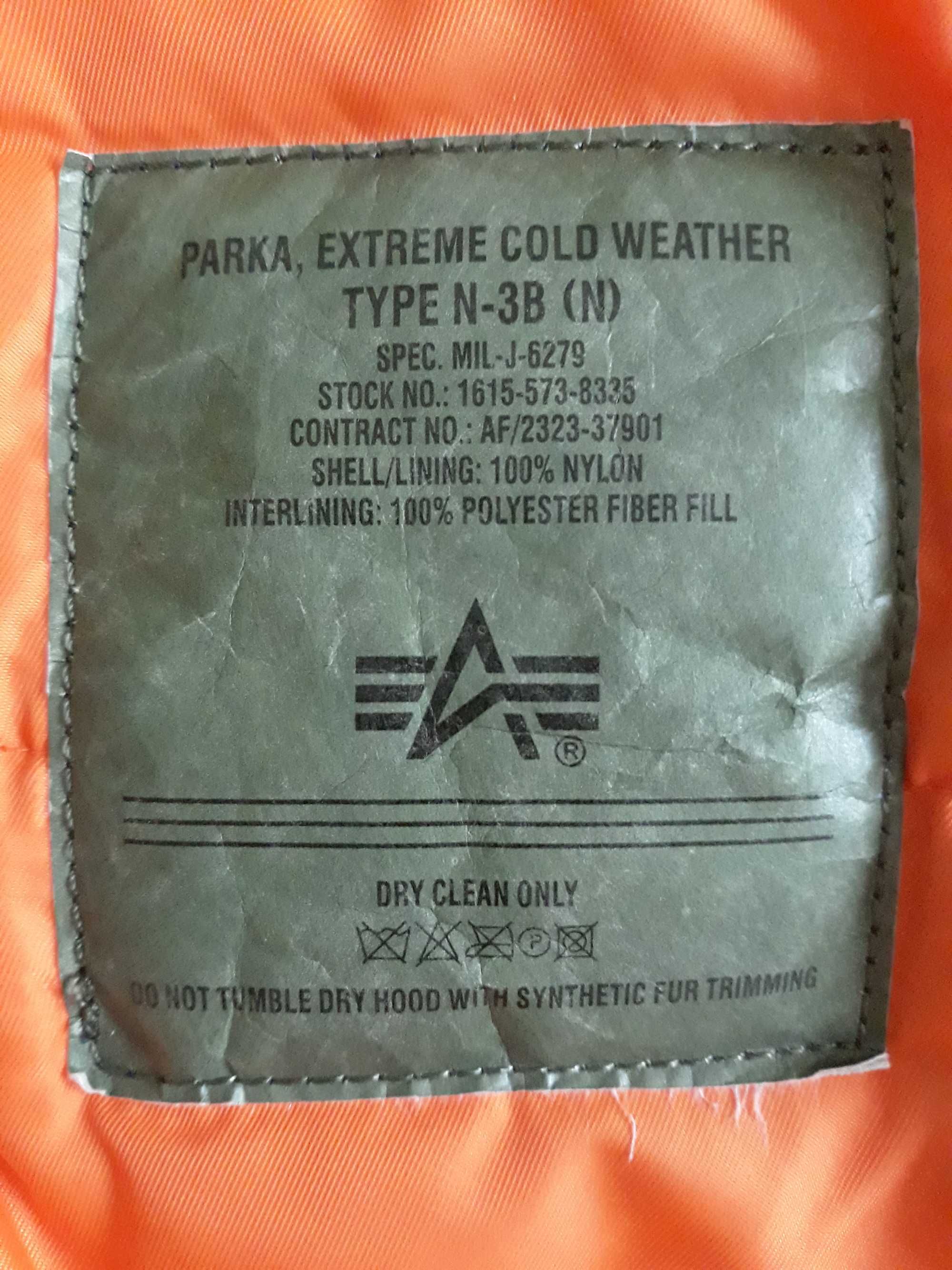 Parka Alpha Industries N3B.