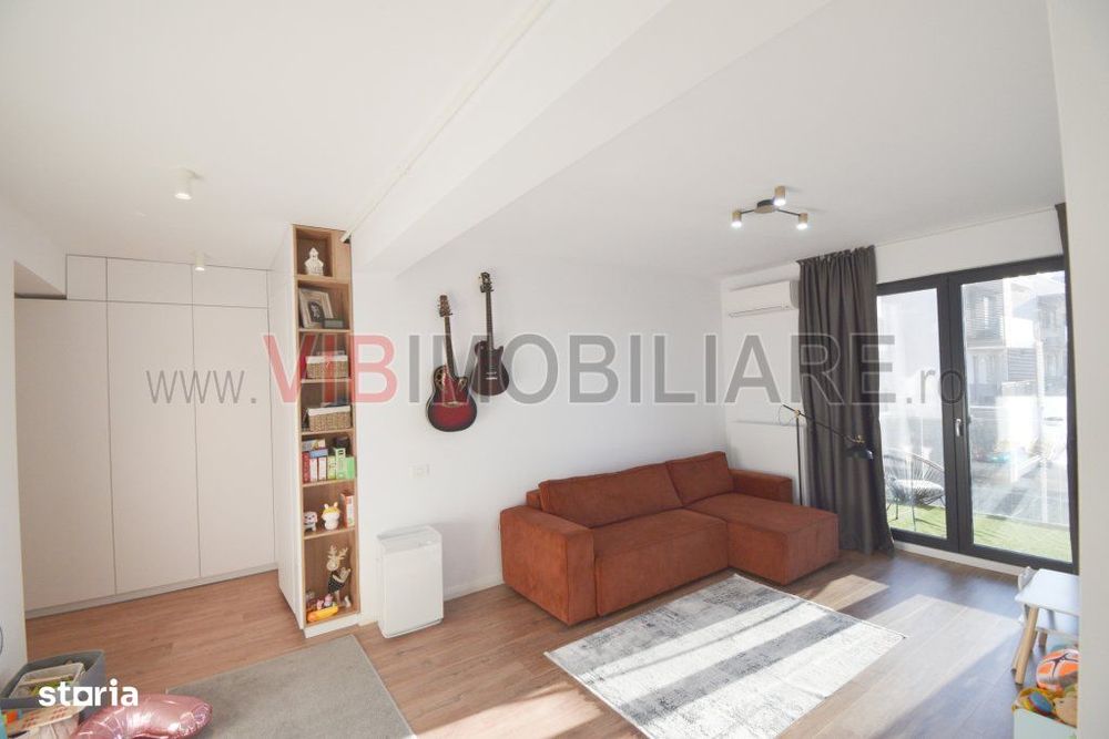 Apartament 2 camere modern mobilat – Straulesti  57 mp utili plus ba