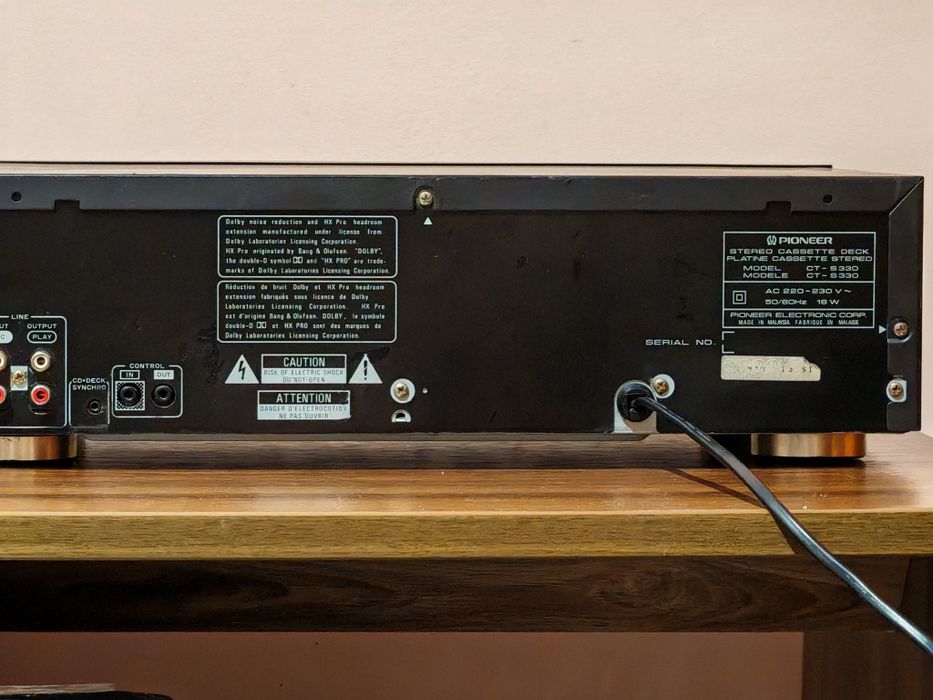 Pioneer CT-S330. Un deck de clasă. Made in Japan. Preț fix !