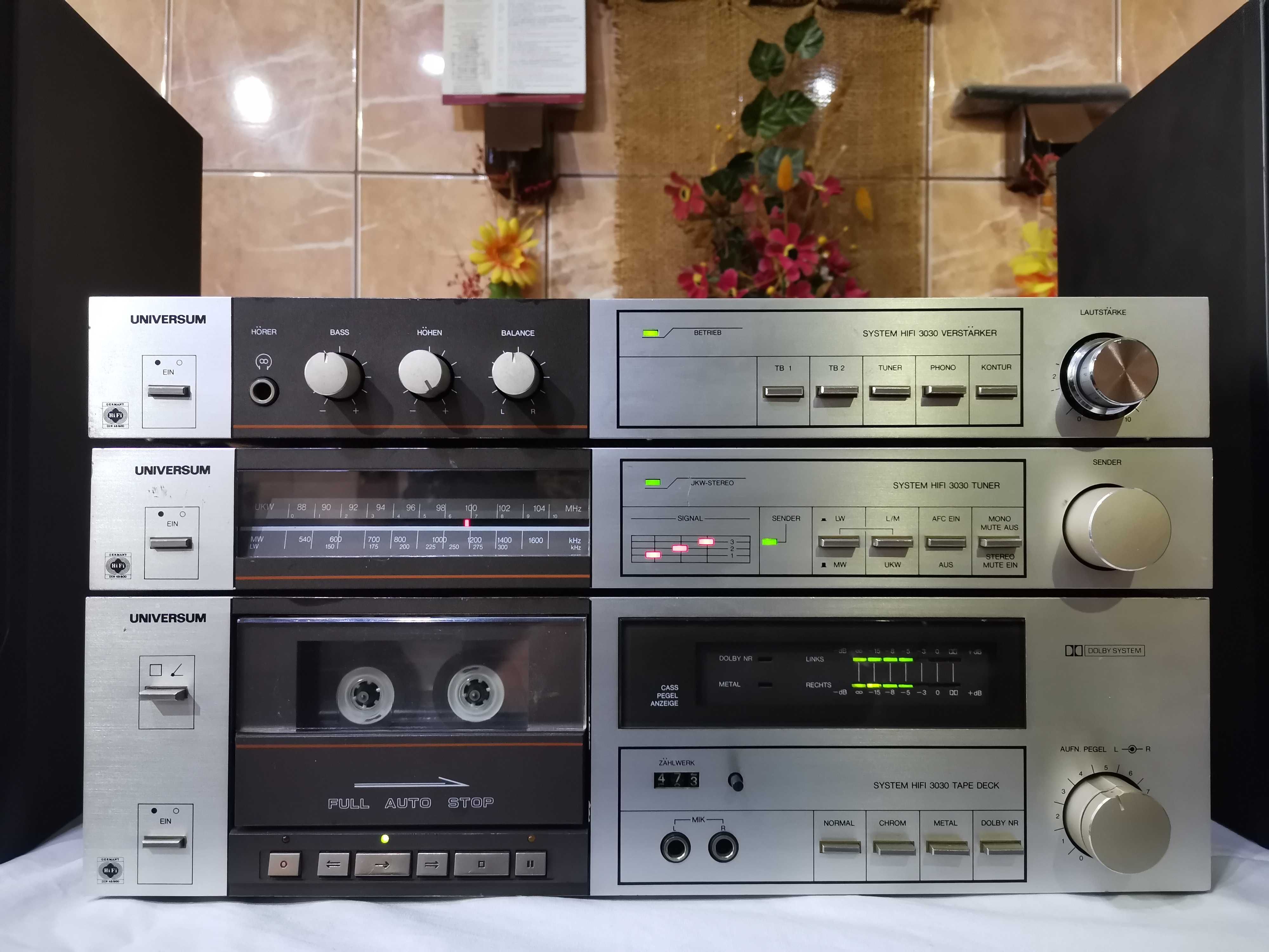 Linie audio vintage universum