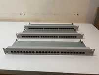 Patch panel-uri Schrack 19" Cat.6 ecranat 24xRJ45G - model HSERG246GP