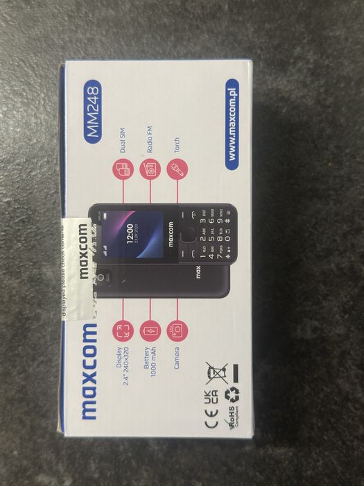 Maxcom  telefon varstnici