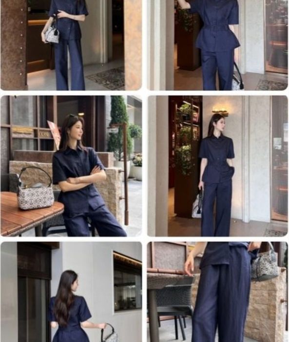 Костюм двойка льняной лён