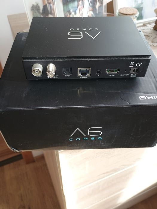 Amiko A6 combo 4k triplu tuner