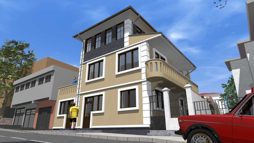 Продавам двуетажна къща