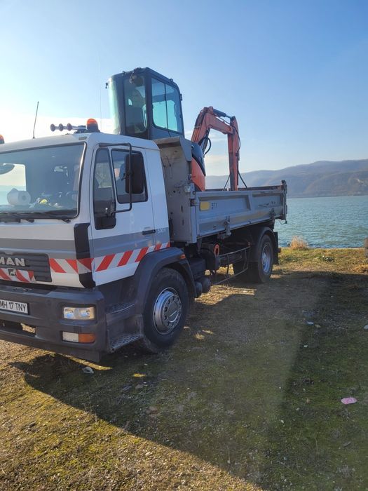 Inchiriez miniexcavator 4t.si autobasculanta 18t.