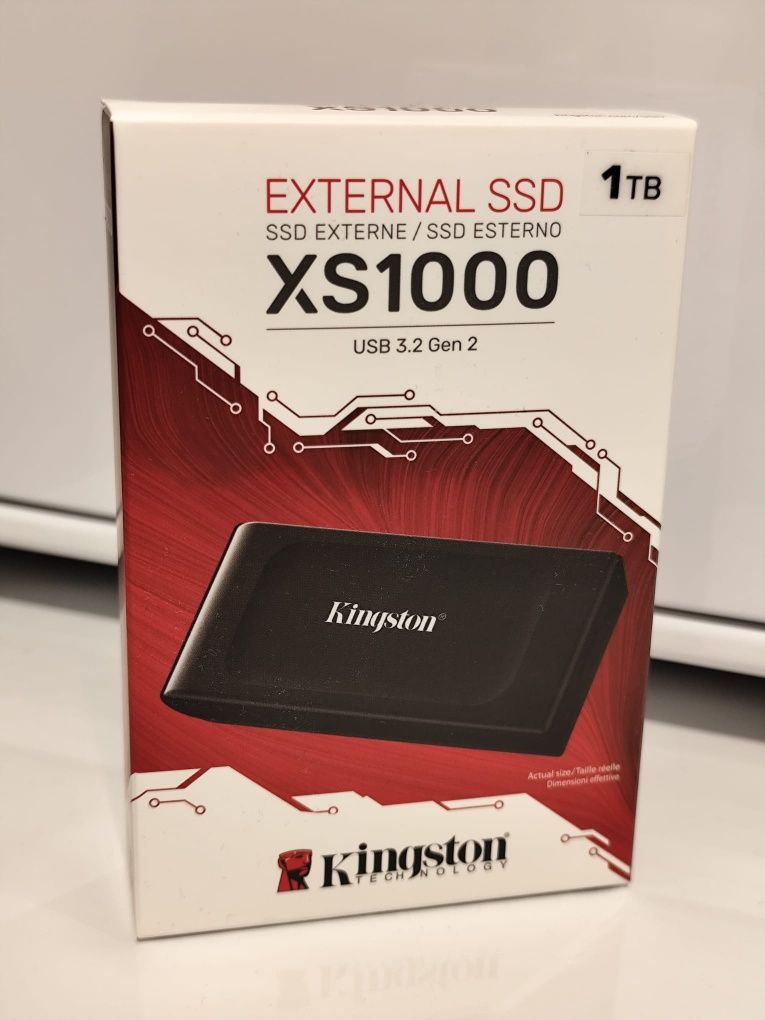 SSD exernal 1TB Kingston XS1000 Sigilat