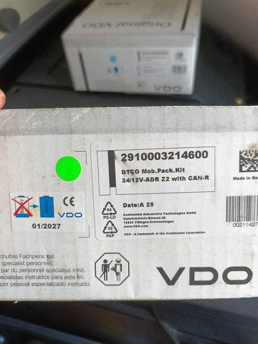 Тахограф VDO - ново поколение 2025