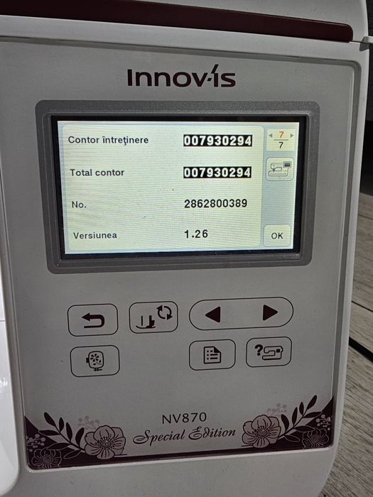 Mașină de brodat Brother Innov-is NV870SE + Accesorii + Software