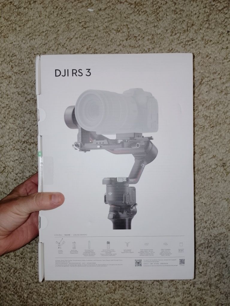 DJI RS 3. Stabilizator Ronin pt Camera DSLR, Mirrorless. Nou