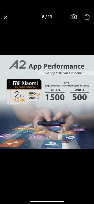 Card de memorie 2 TB MicroSD XC +cadou