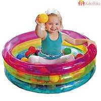Бебешки надуваем басейн с топки Интекс/Intex
