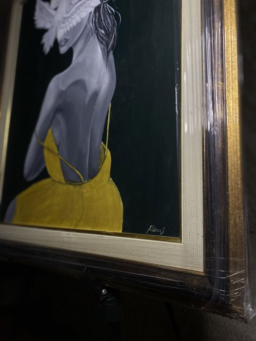 Авторска картина ,,Потайното момиче”