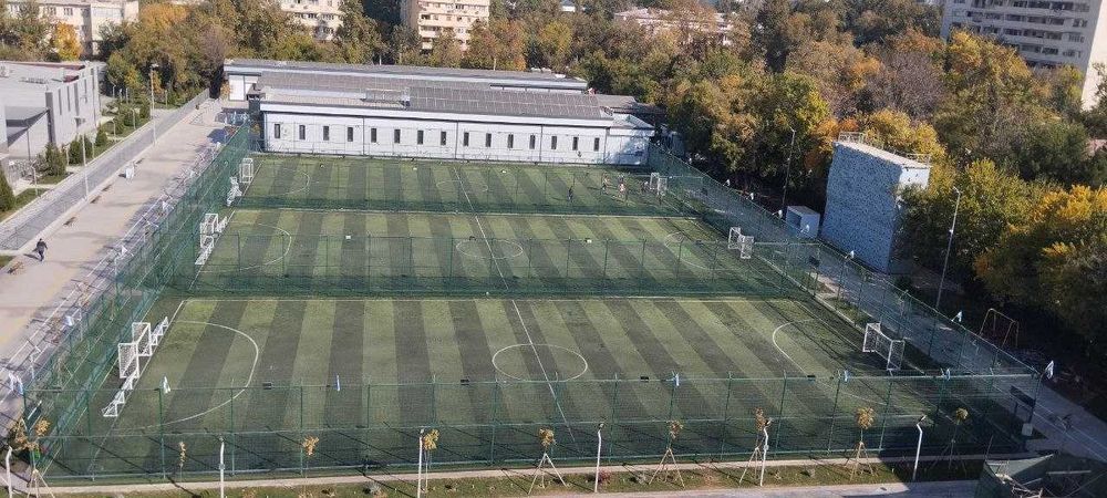 Футбольное поле в центре Ташкента
