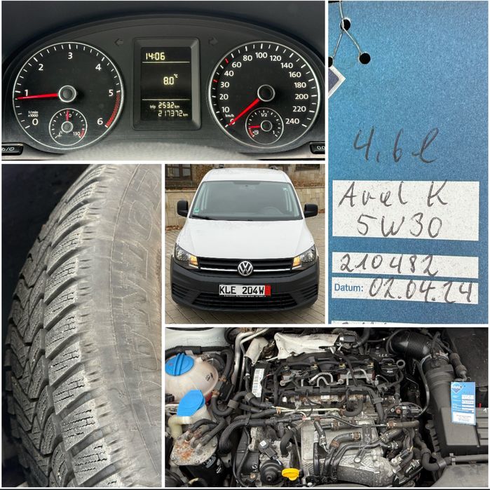 VW Caddy Maxi 2017 2.0 TDi - 140 cp 7 locuri Euro 6