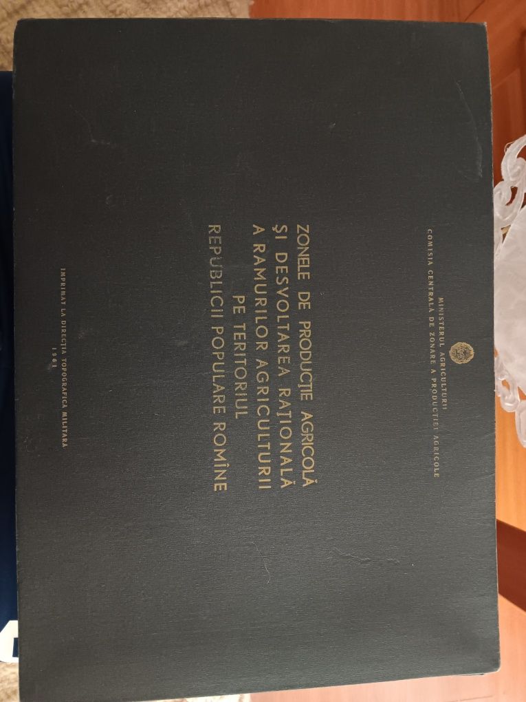 Registru Zonelor de Dezvoltare Agricole din RPR 1961. UZ Intern nr 178