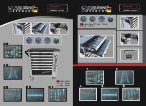 Количка с инструменти 7 чекмеджета 156 StahLmayer