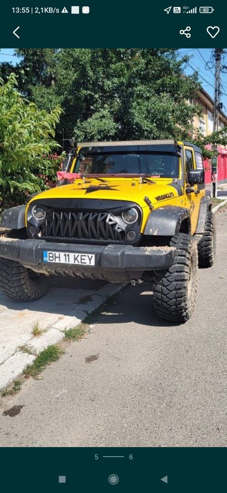 Jeep Wrangler 3.8 și gpl