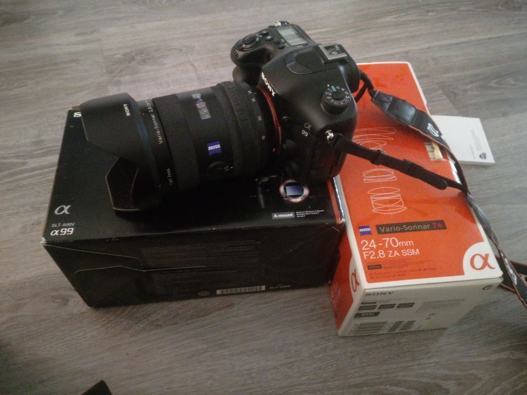 Sony SLT- A99 c объективом CARL ZEISS 24-70 F2.8 ZA SSM