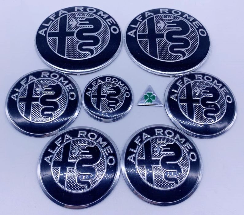 ALFA ROMEO -emblemele si capace pentru jante aliaj