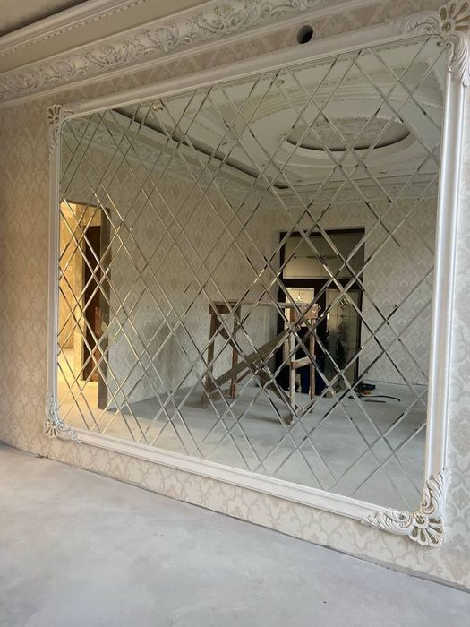 Rombik oyna, dushavoy kabina, orsteklo pechat hizmati