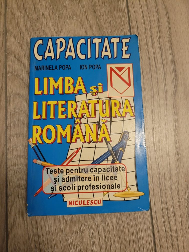 Capacitate -limba și literatura romana