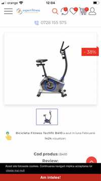 Bicigleta Fitness profesională techfit b410