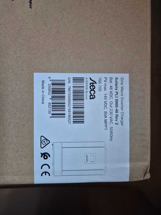 Продавам инвертор Steca Solarix PLI 5000-48