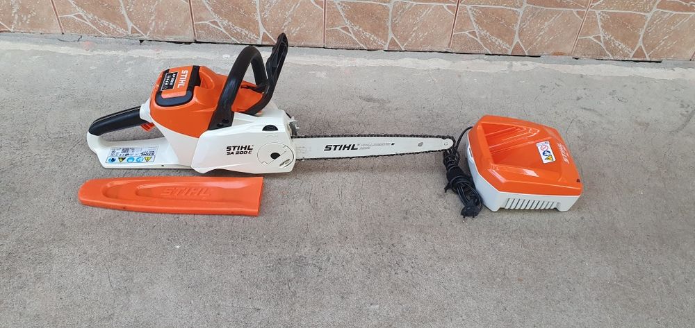 Drujba stihl originala pe baterie. Model MSA 200 C.