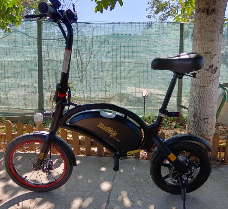 Bicicleta electrica, URBAN GLIDE, cu accelerație, autonomie 40 km