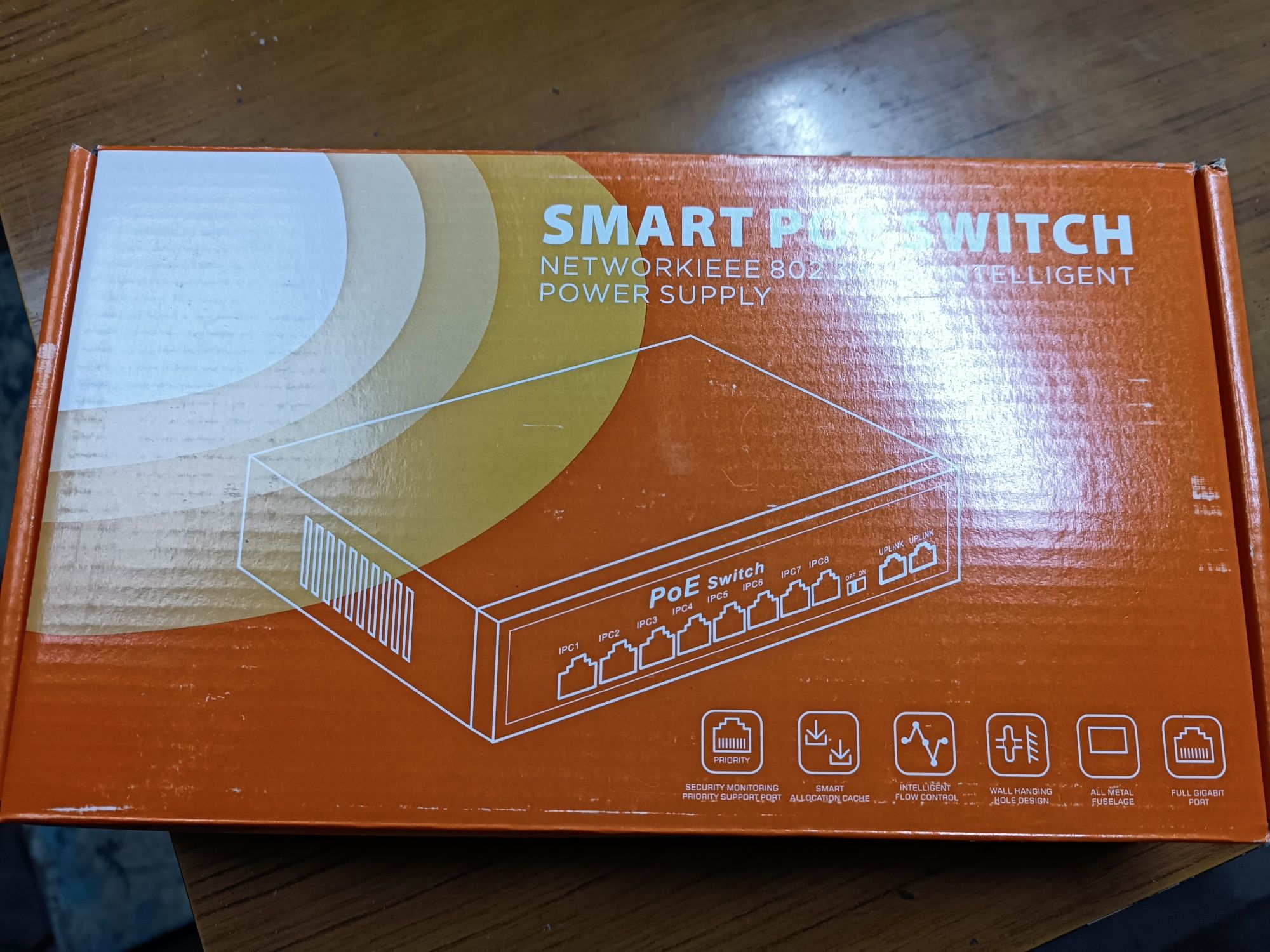 poe switch 8 портов