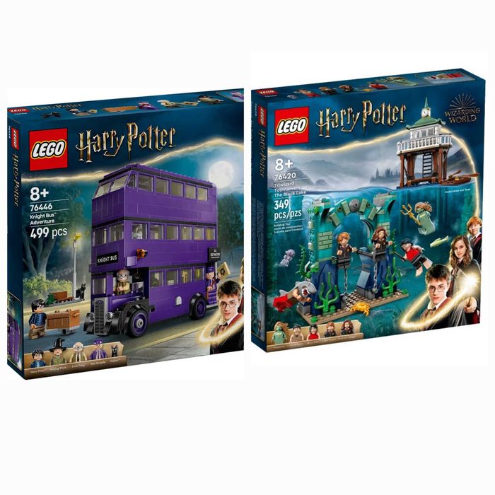 Lego Harry Potter - „Среднощния рицар“ (76446) и Черното езеро (76420)