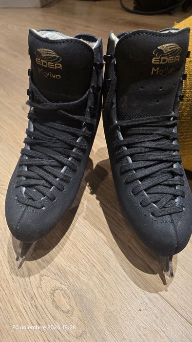 Patine gheata Edea Motivo Black