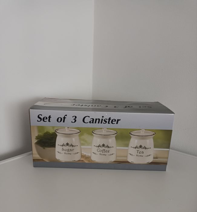 Set 3 recipiente bucătărie cu capac