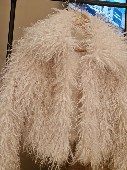 ново дамско палто косъм