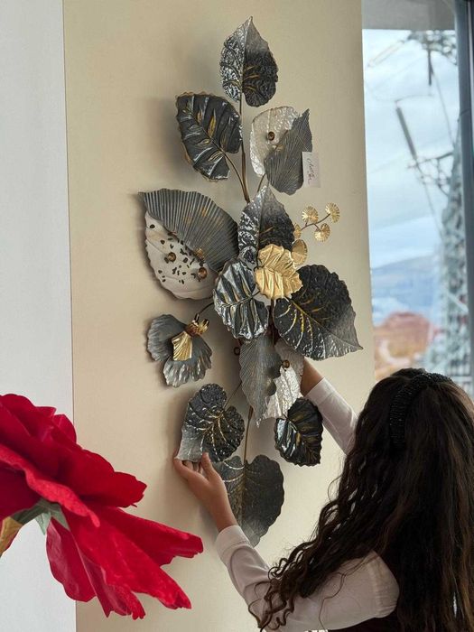 Tablou/Decoratiune Perete, Metalica, Noua, Model Deosebit