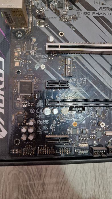 asrock phantom gaming 4 със i5 10500 и охладител be quiet pure rock 2