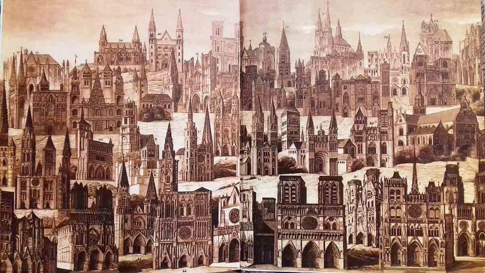 Merveilleuses Cathedrales de France (Editions Princesse)
